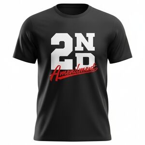 Gildan Black 2nd Amendment Graphic Tee